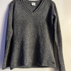 Columbia Women's Charcoal V-Neck Sweater